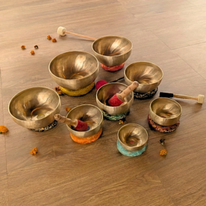 7 Chakra Singing Bowl Set (7 Bowls)
